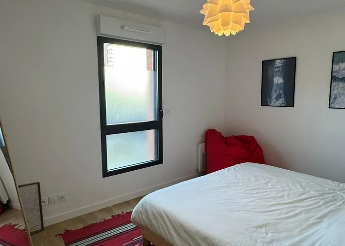 2 Pièces à Houlgate, Proche Plage, Avec Balcon Et Parking - Fr-1-487-382 Apartamento *