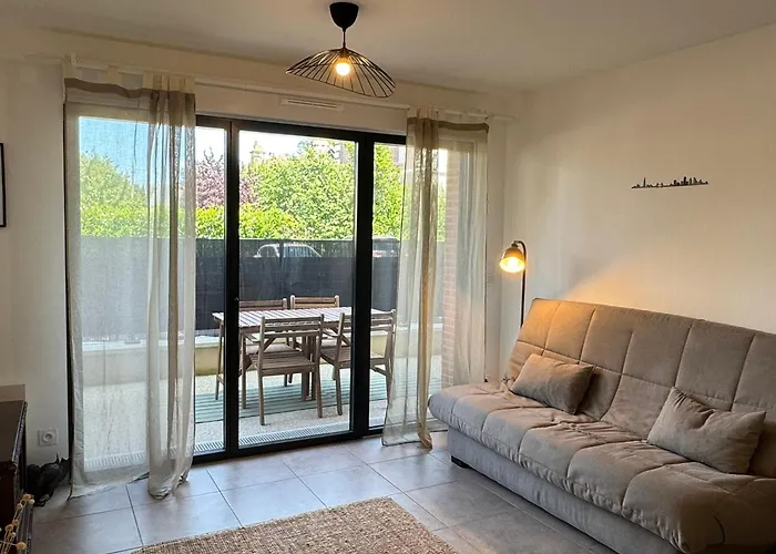 Apartamento 2 Pièces à Houlgate, Proche Plage, Avec Balcon Et Parking - Fr-1-487-382 Houlgate